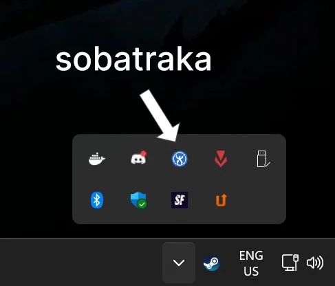 Taskbar icon